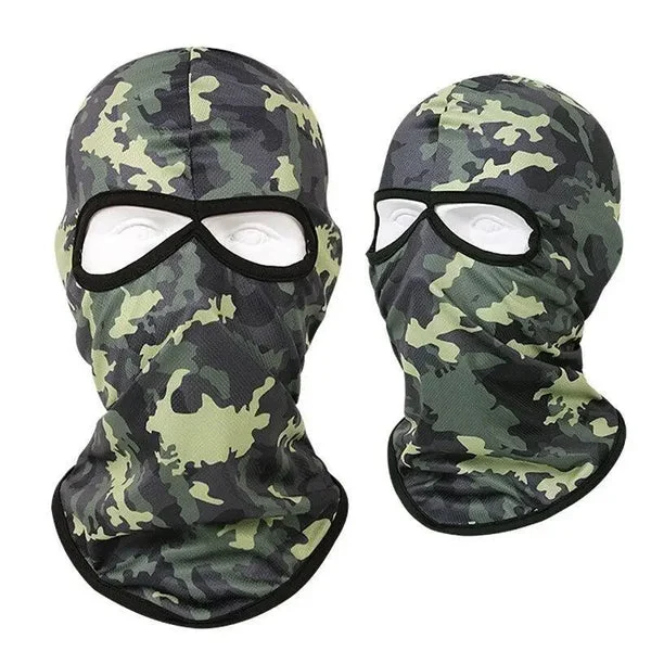Cagoule militaire 2 trous