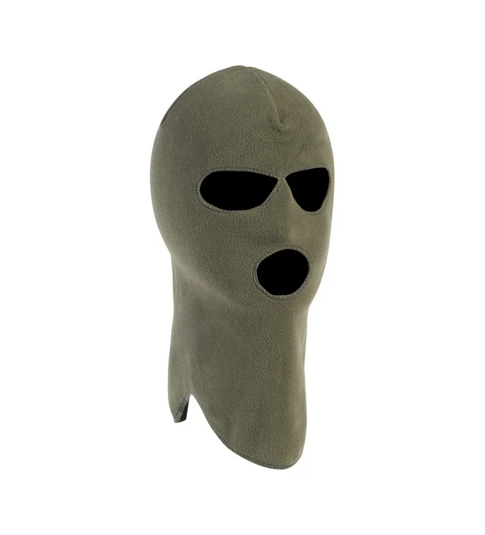 Cagoule polaire 3 trous unie