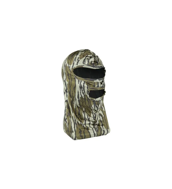 Cagoule stretch avec trou de bouche camo mossy oak bottomland