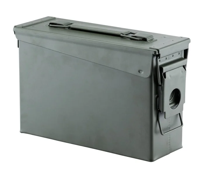 Caisse munition Métal cal.30 OLIVE 26,5X09X17 cm