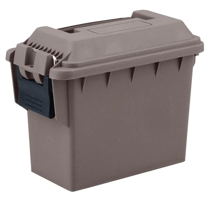 Caisse munition polymèreTan 17.5X9X13.5 cm
