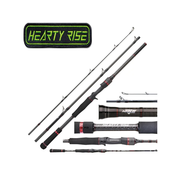 CANNE CASTING HEARTY RISE BASSFORCE SPECIAL TRAVEL 1M80 45-120G