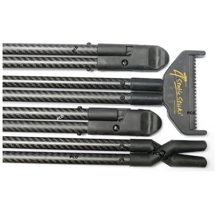 Canne De Pirsch 4 Stable Stick Essential Carbone Noire