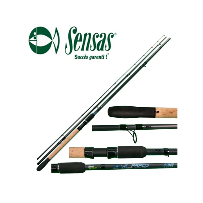 CANNE FEEDER SENSAS BLUE ARROW 11 PIEDS MEDIUM