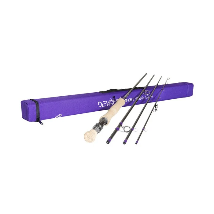 Canne Mouche Devaux T56 10 Pieds Soie 6 /7 4 Brins