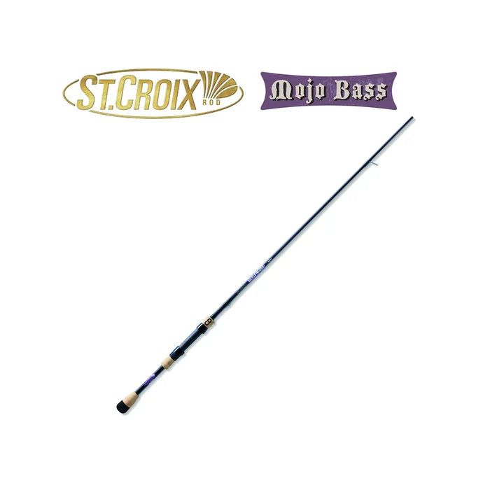 CANNE SPINNING ST CROIX MOJO BASS X-FAST 2M07 M WACKY STYLE 2 BRINS