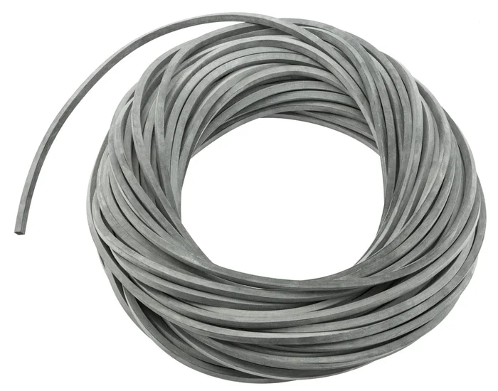 Caoutchouc gris 5×5 mm pour lance pierres