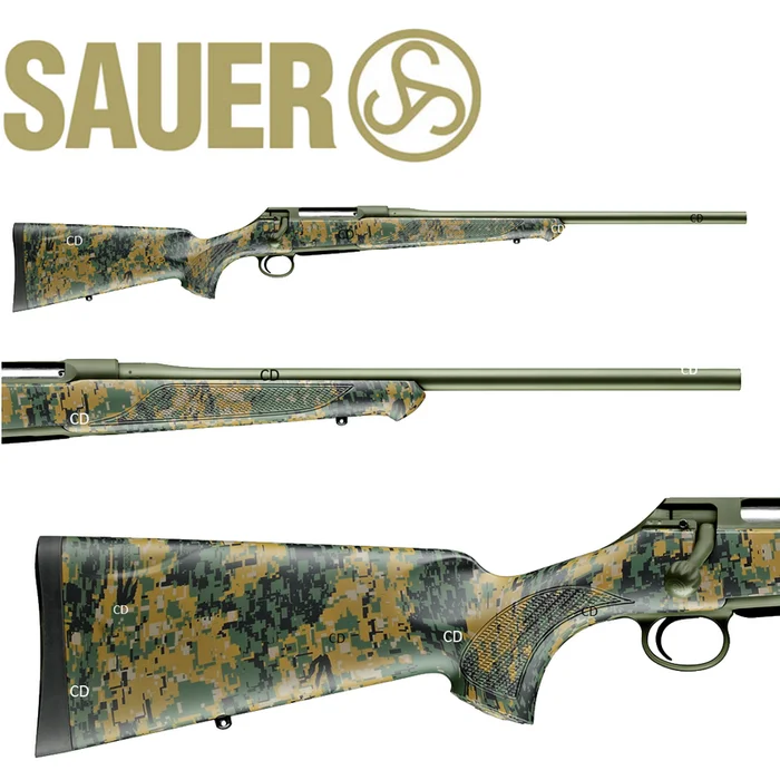 Carabine A Verrou Sauer 100 Cherokee Synthétique Digi Camo