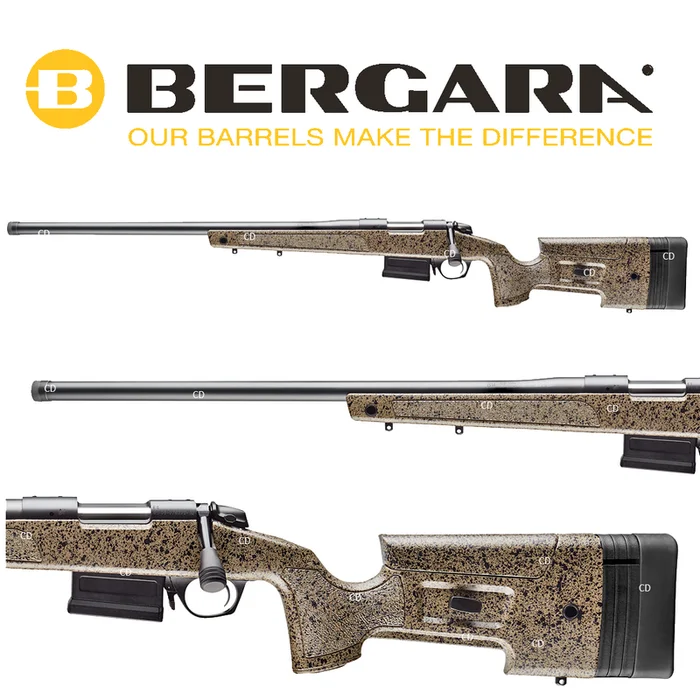 Carabine Bergara B14 HMR Gaucher Filetée Canon De 61cm