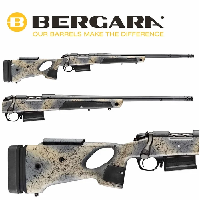 Carabine Bergara B14 Wilderness Thumbhole Acier