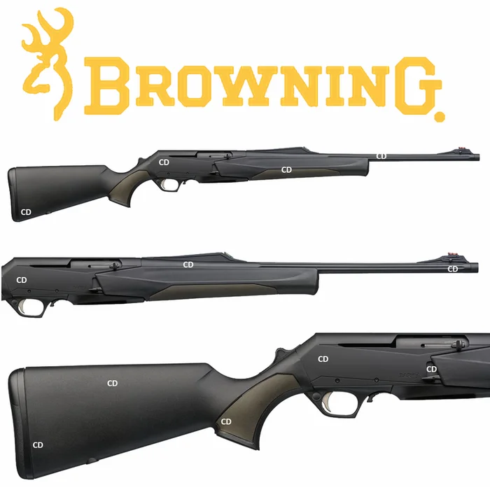 Carabine Browning Bar MK3 Composite Black Brown Filetée