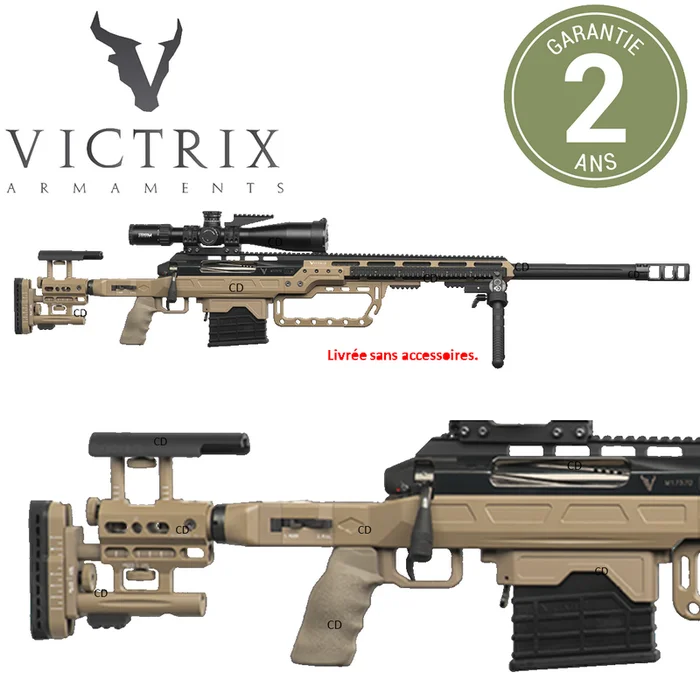 Carabine De Précision Victrix Minerva Tactical Tormentum Tan 375 Cheytac