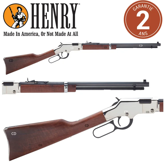 Carabine Henry Réplique Colt Golden Boy Silver Calibre 22 Mag
