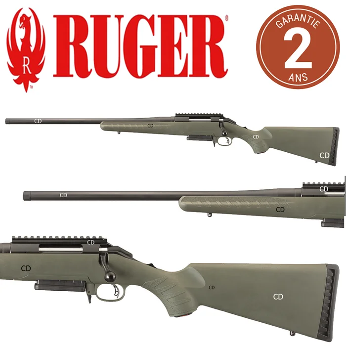 Carabine Ruger Américan Prédator Gaucher