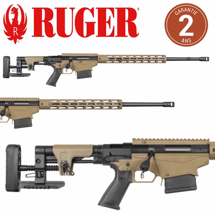 Carabine Ruger Precision Rifle RPR Tactical Desert Tan 6.5 Creedmoor