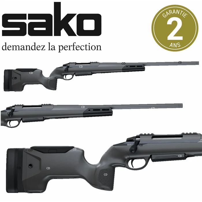 Carabine Sako S20 Precision Cerakote Filetée