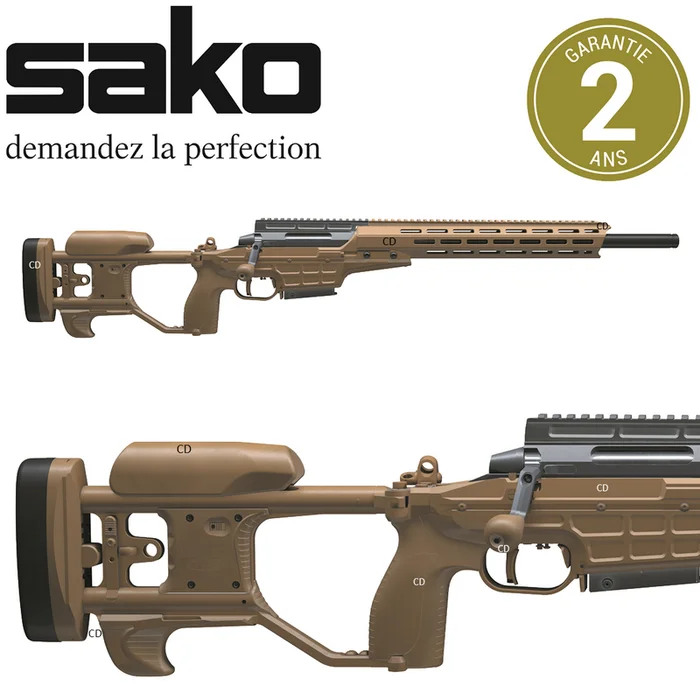Carabine Sako TRG 42 A1 Coyotte Brown Canon De 69cm