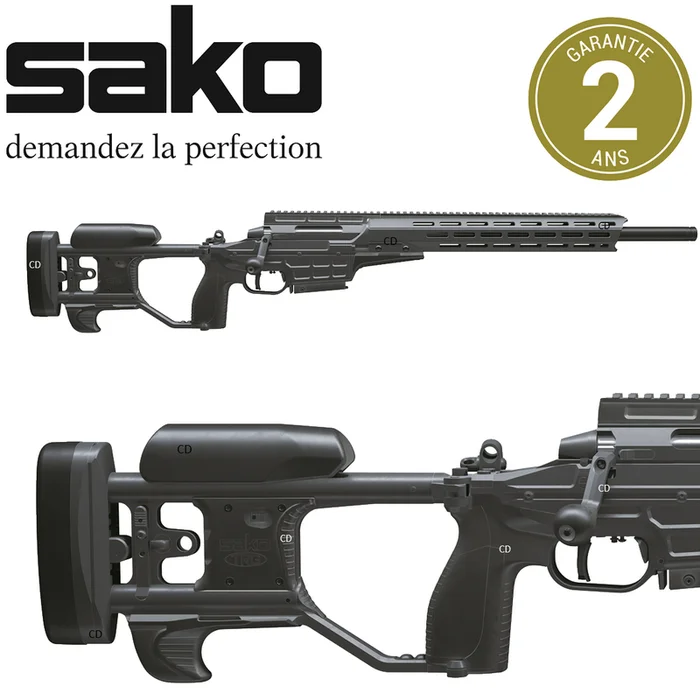 Carabine Sako TRG 42 A1 Noire Canon De 69cm