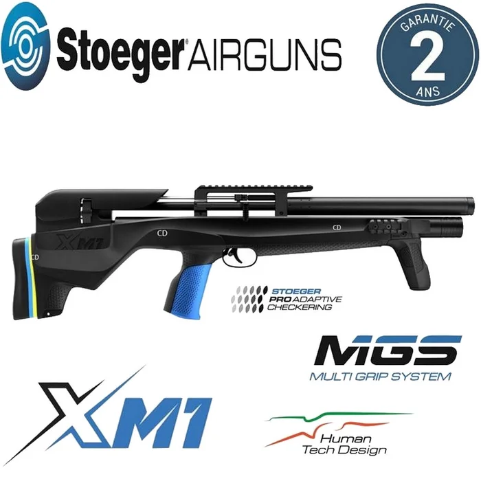 Carabine Stoeger Airguns XM1 Bullpup PCP 52 Joules Calibre 6.35mm