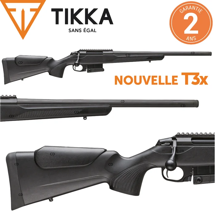 Carabine Tikka T3x CTR Compact Tactical Rifle 61cm Filetée