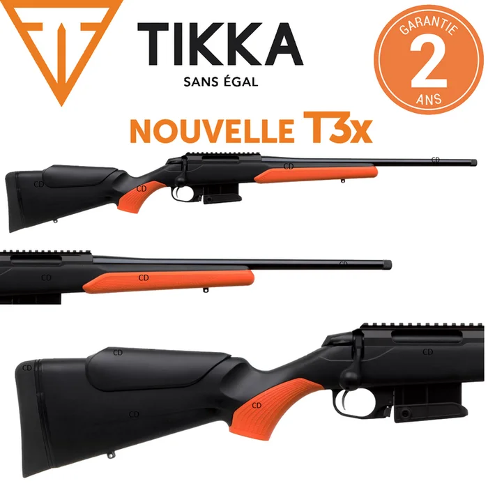 Carabine Tikka T3x CTR Compact Tactical Rifle Wild Boar 308win