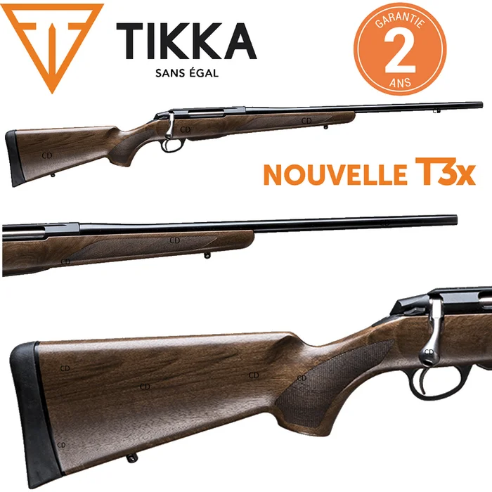 Carabine Tikka T3x Hunter Filetée