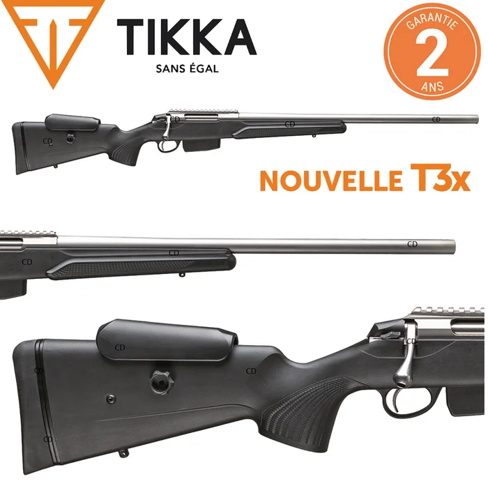 Carabine Tikka T3x Super Varmint Inox 7mm Rem Mag