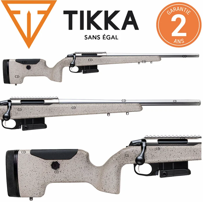 Carabine Tikka T3x UPR Inox Ultimate Precision Rifle 51cm