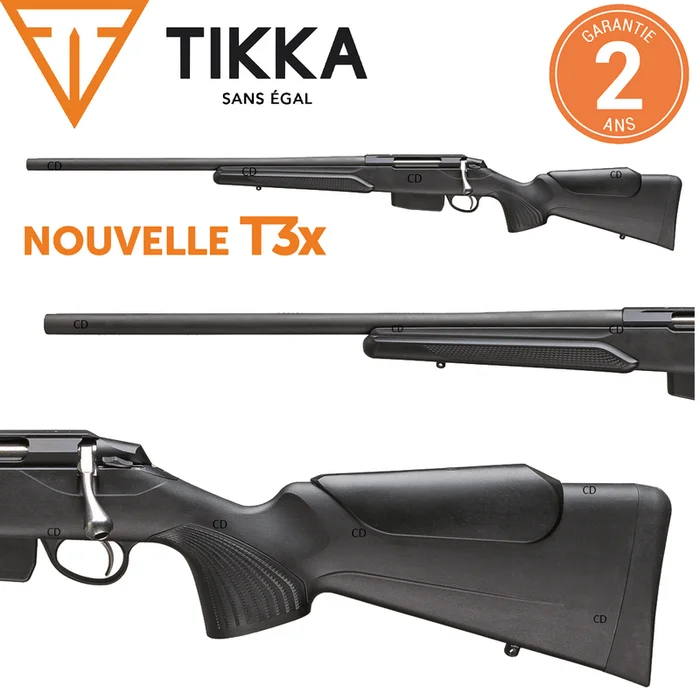 Carabine Tikka T3x Varmint Gaucher