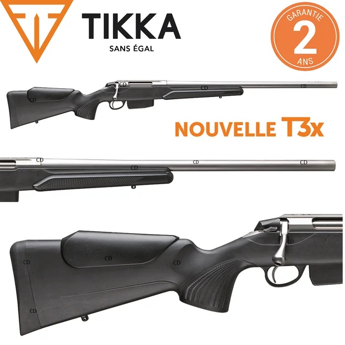 Carabine Tikka T3x Varmint Inox