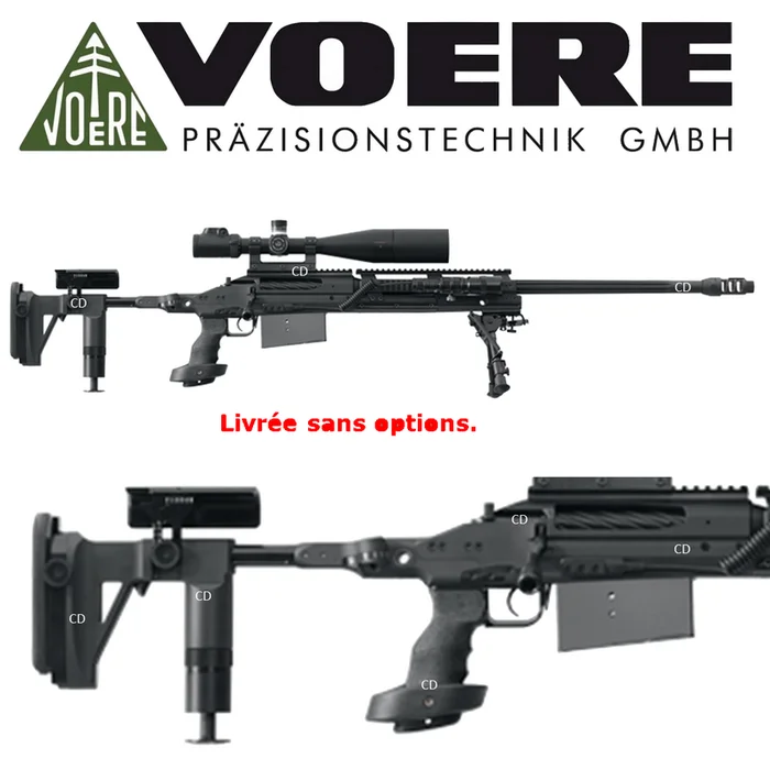 Carabine Voere Haute Précision HPX3 408 Cheytac