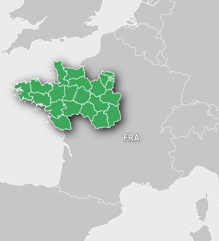 Carte Garmin TOPO France V6 PRO – Nord-Ouest