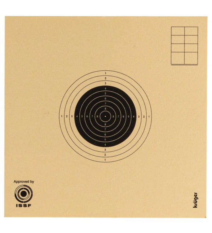 Cartons-cibles 10 x 10 cm