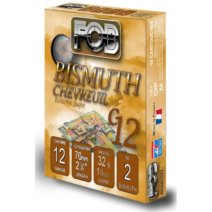 CARTOUCHES BISMUTH CHEV 12/70 32G N2 BJ X10