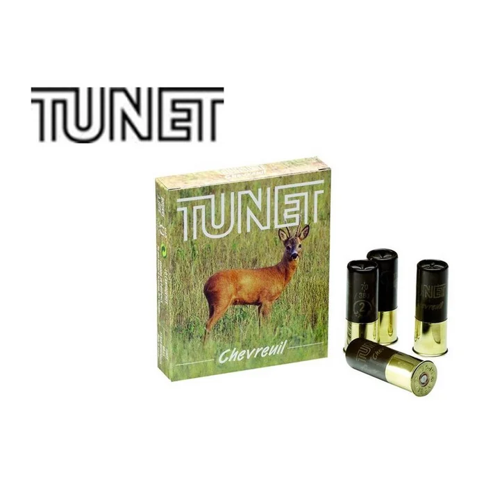CARTOUCHES CHEVREUIL TUNET CALIBRE 20 PAR 10