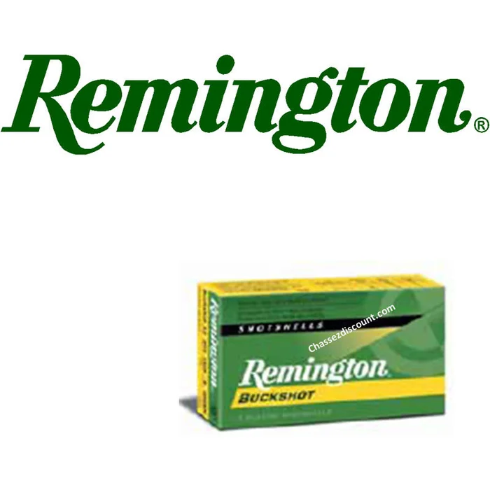 CARTOUCHES CHEVROTINES 27 PLOMBS EXPRESS BUCKSHOT REMINGTON PAR 5