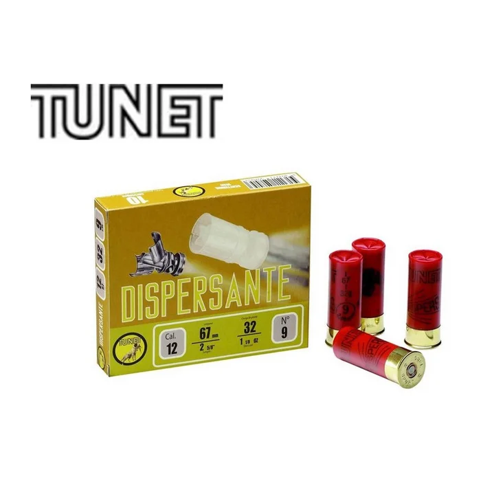 CARTOUCHES DISPERSANTE TUNET CALIBRE 20 PAR 10
