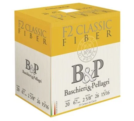 Cartouches F2 Classic Fiber 30gr cal 20 B&P