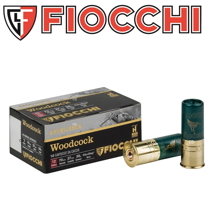 CARTOUCHES FIOCCHI BECASSE 12 /70 38G PAR 10