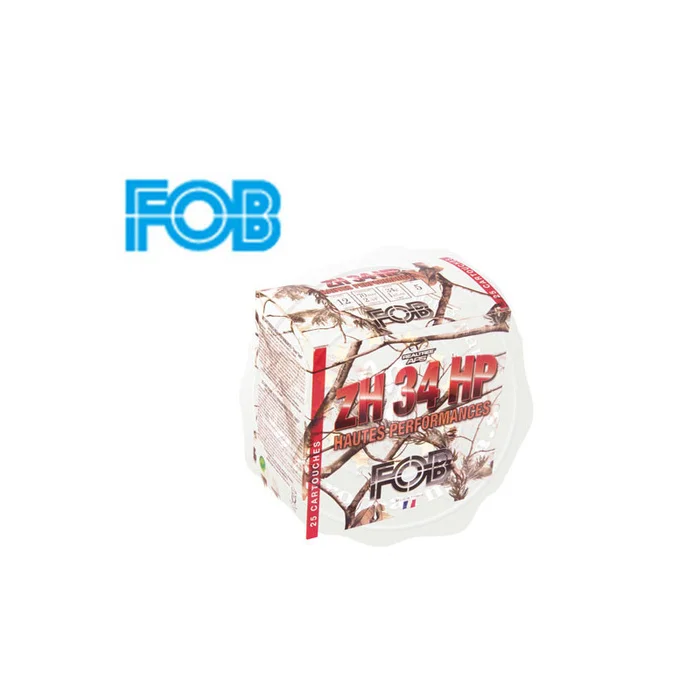 CARTOUCHES FOB BOURRE JUPE ZH 34G HP PAR 25