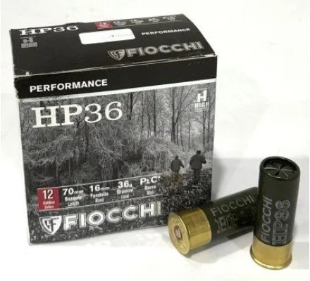 Cartouches HP36 PERFORMANCE cal 12 FIOCCHI
