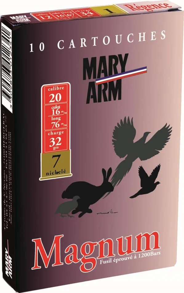 CARTOUCHES MAGNUM 20MAG 32G BJ NI X