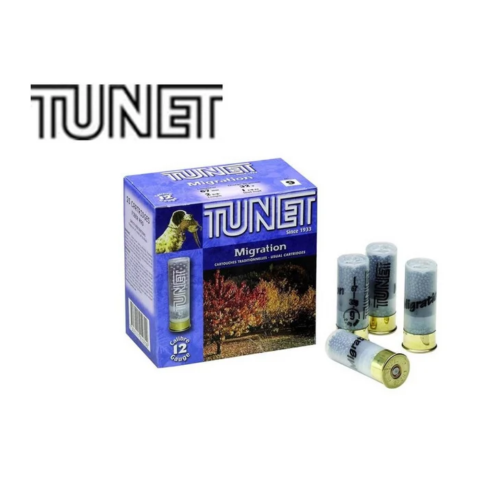Cartouches Migration Tunet Calibre 16 Par 25