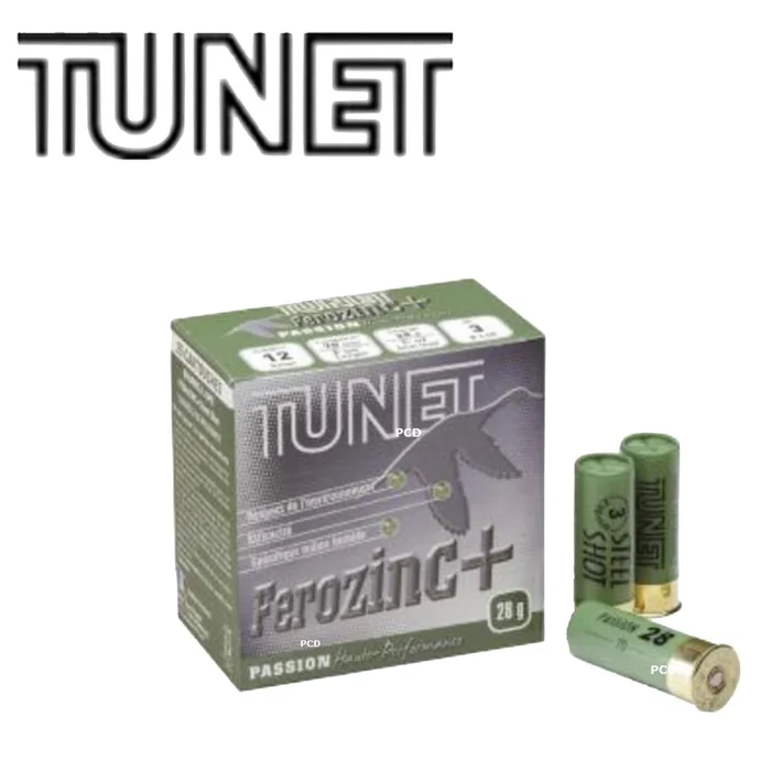 Cartouches Passion 28g HP Férozinc Tunet Par 25
