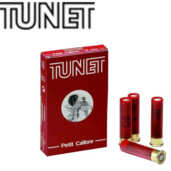CARTOUCHES PETIT GIBIER 12MM TUNET PAR 25