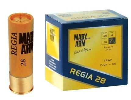 Cartouches Regia 28 BJ cal 20 Mary Arm-7.5