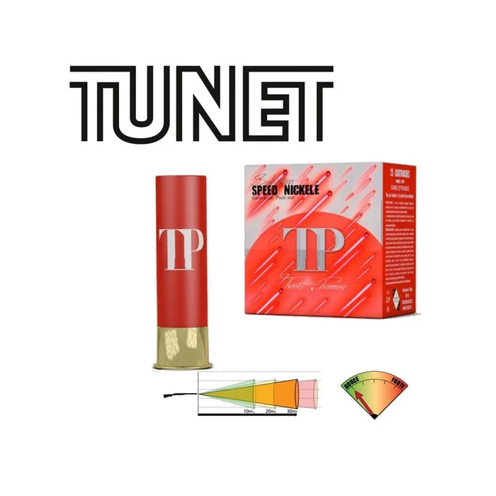 CARTOUCHES SPEED NICKELE CALIBRE 28 TUNET PREMIER PAR 25