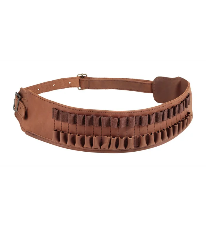 Cartouchiere carabine cuir grand chasse 20 tubes Pro Hunt