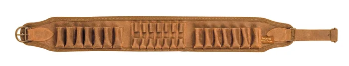 Cartouchière croupon ciré mixte balles et cartouches – Country Sellerie