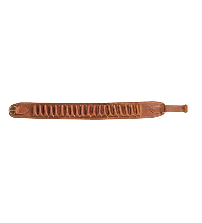 Cartouchière cuir gras à tubes pour cartouches 12 ou 20 – Country Sellerie